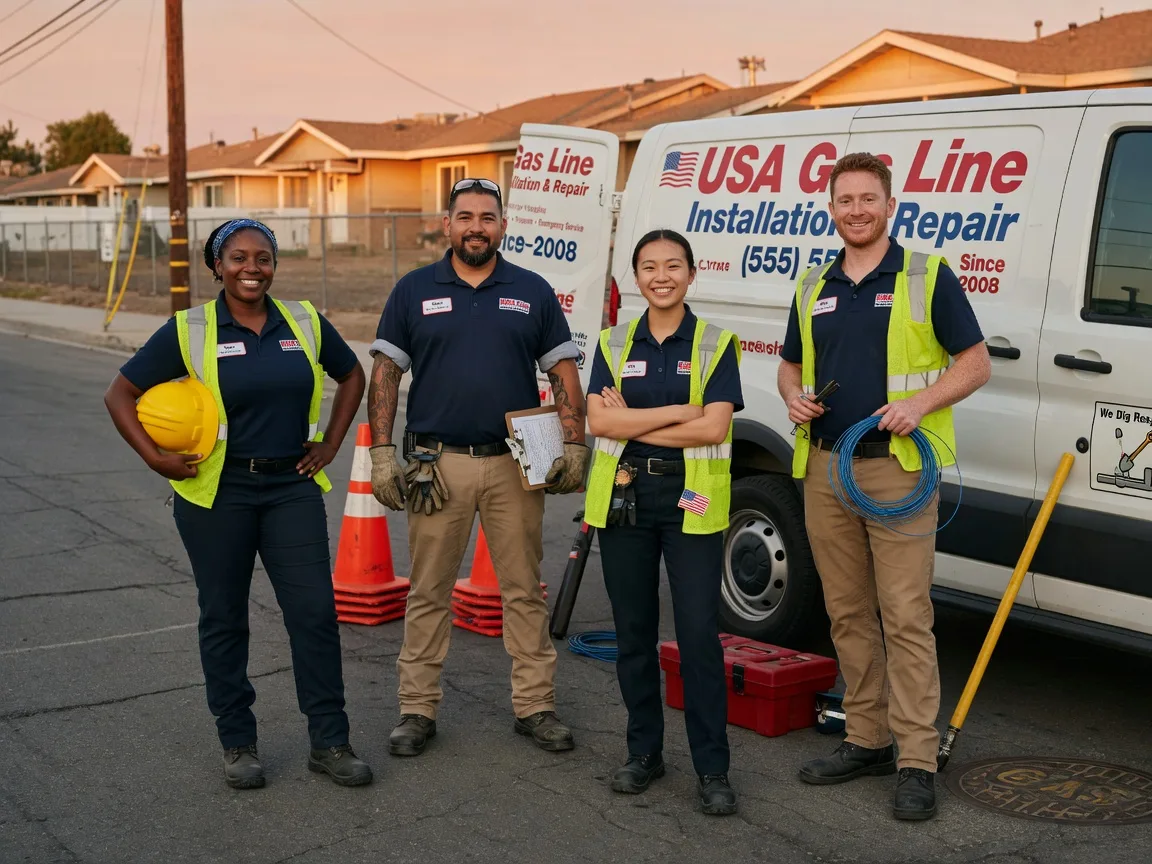 Gas Line Installation company in Slickville, PA